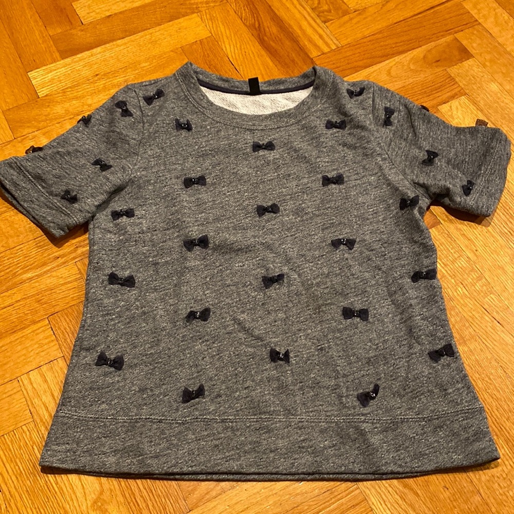 JCrew bow sweater